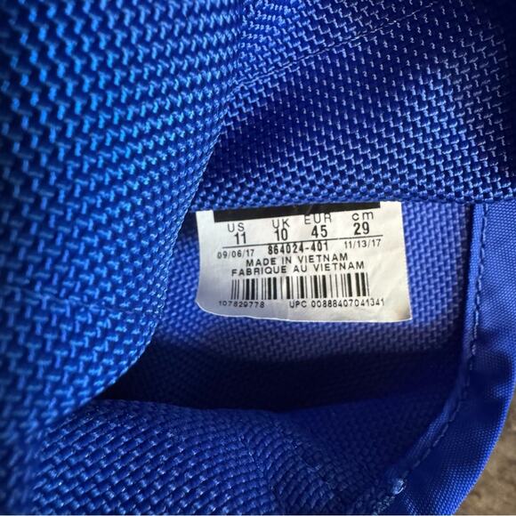 Preowned Nike SF Air Force 1 High Royal Blue Men's High Top Sneakers Men’s 11 US - Picture 8 of 8